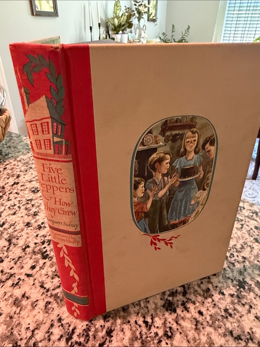 Vintage 1948 “Five Little Peppers & How They Grew” Hardcover Storybook